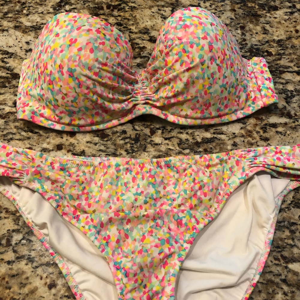 Victoria secret confetti bikini